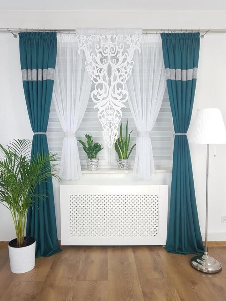 Nowoczesne firany DIY