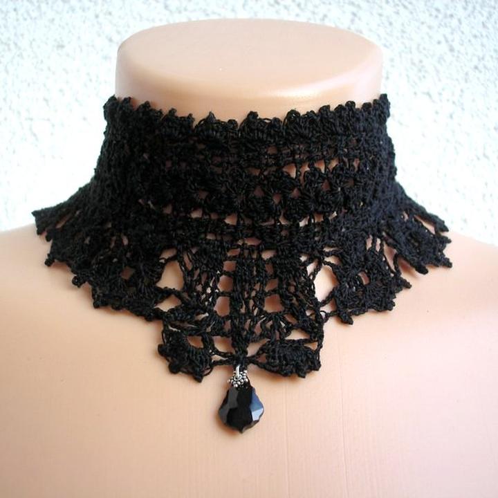 Wzory i inspiracje biżuterii szydełkowej