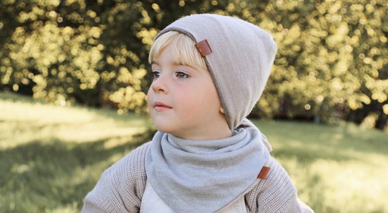 Materiały czapek dla niemowląt