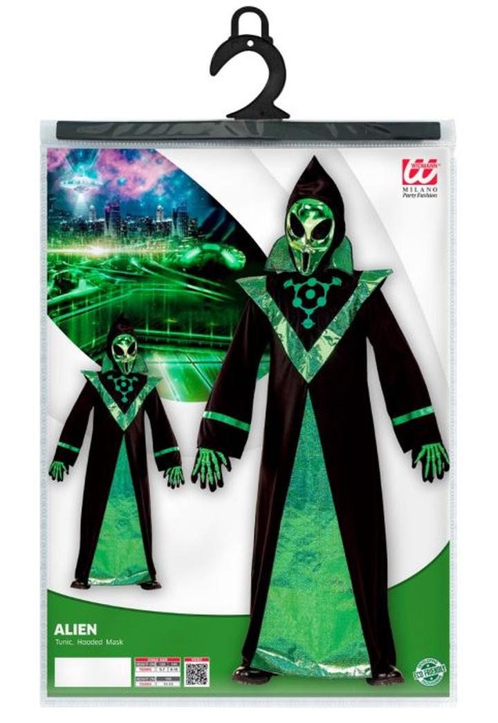 Strój kosmity dla dziecka zrób to sam