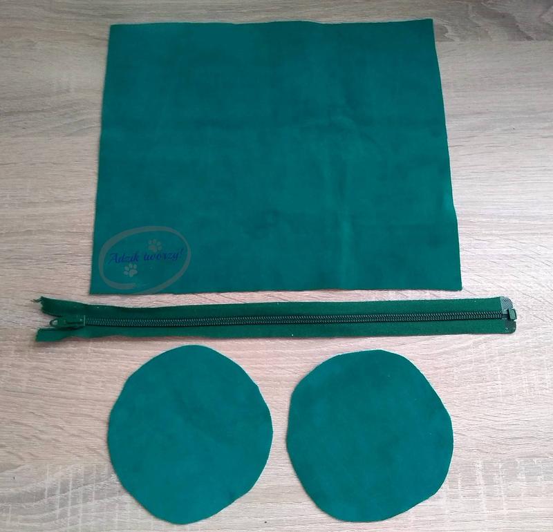 Szycie piórnika krok po kroku