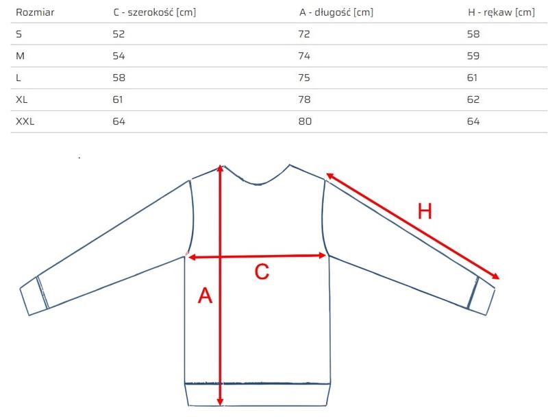 Wymiary i kroje bluz