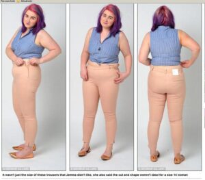 Jakie prawdziwe wymiary kryją się za rozmiarem 44 w damskich spodniach?