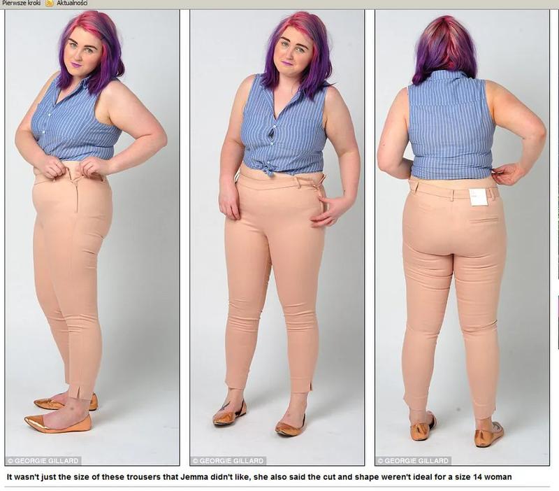 Jakie prawdziwe wymiary kryją się za rozmiarem 44 w damskich spodniach?