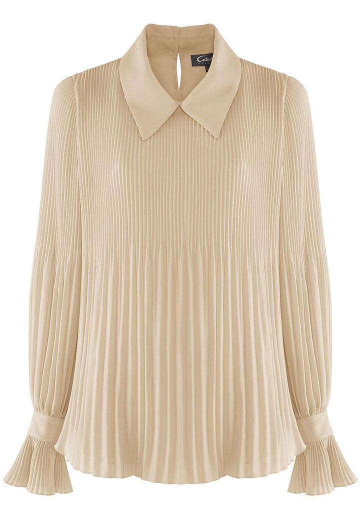 Bluzka do plisowanej spódnicy
