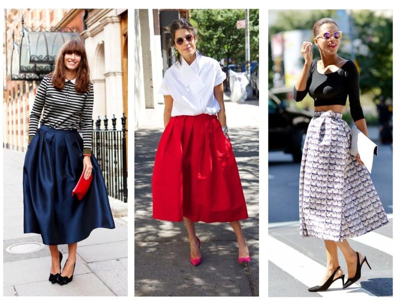 Długość spódnicy a sylwetka