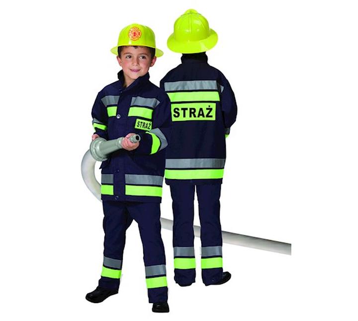 Materiały na strój strażaka