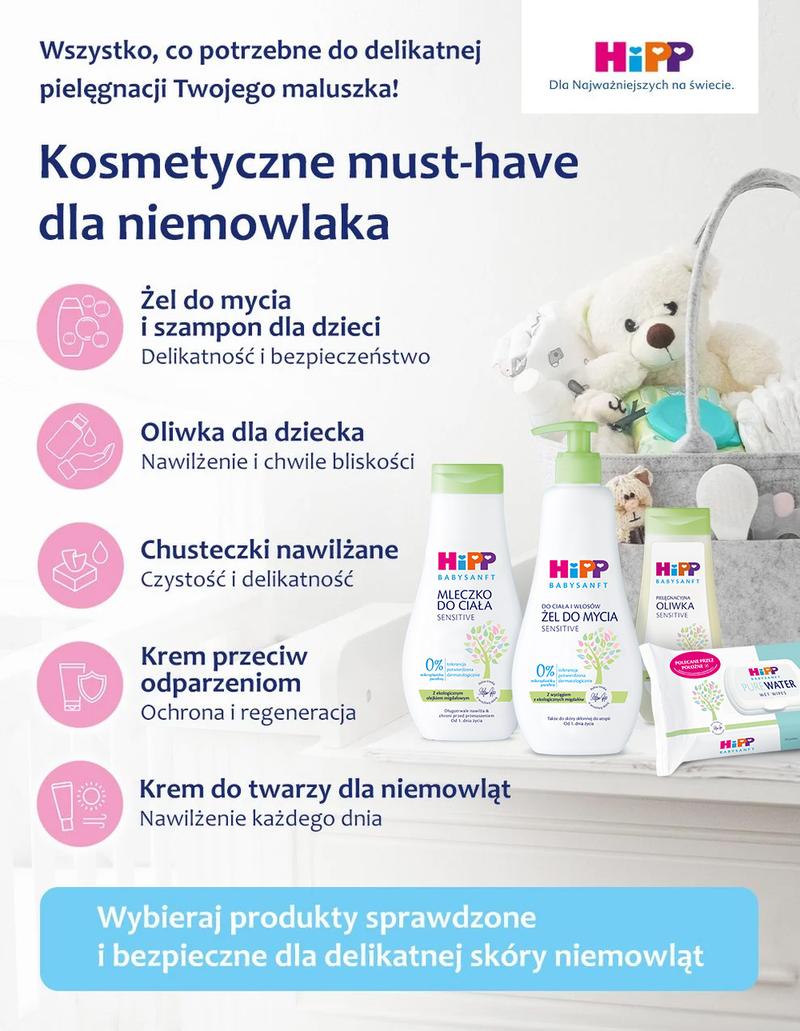 Naturalne kosmetyki dla niemowląt