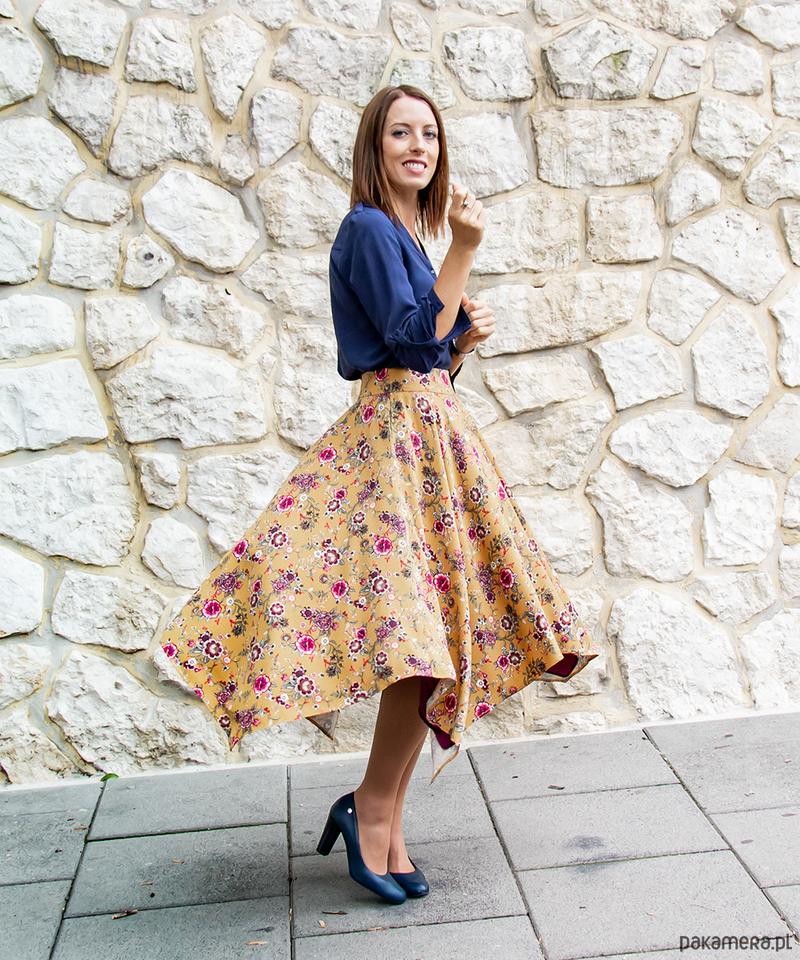 Jak stworzyć wyjątkową spódnicę z koła z zakładkami – krok po kroku