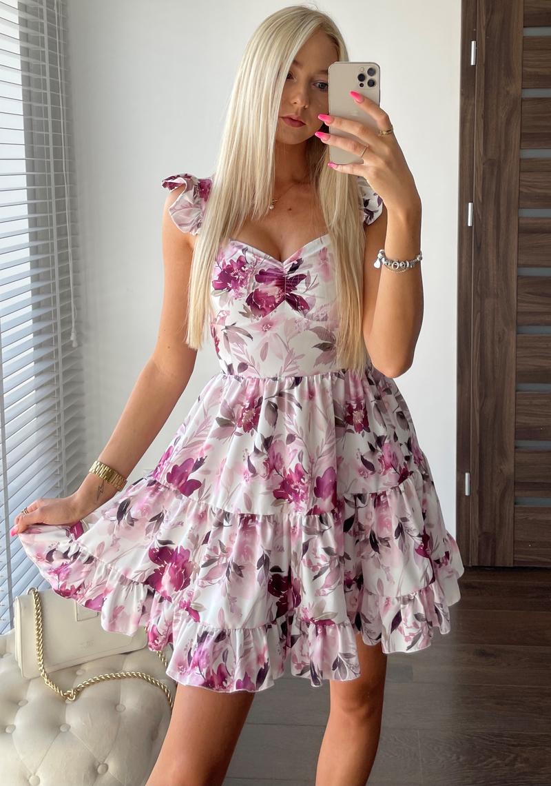 Dodatki do sukienki w kwiaty