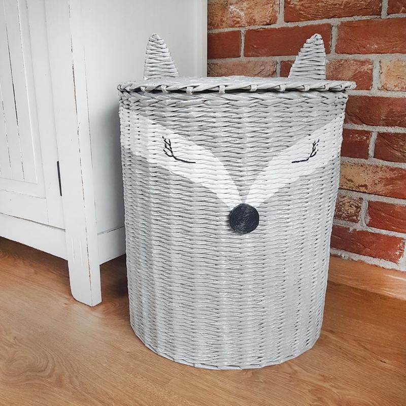 Kwadratowy kosz materiałowy