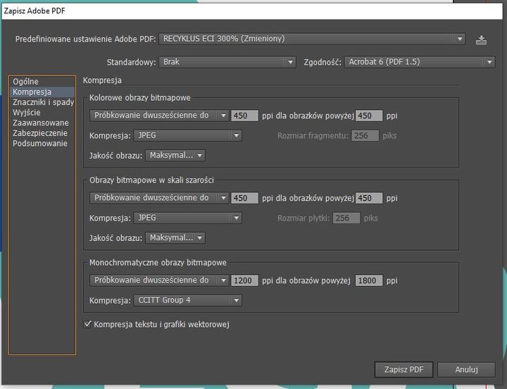 Ustawienia dokumentu w Illustratorze