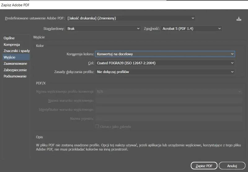 Zmniejszanie rozmiaru pliku w Illustratorze