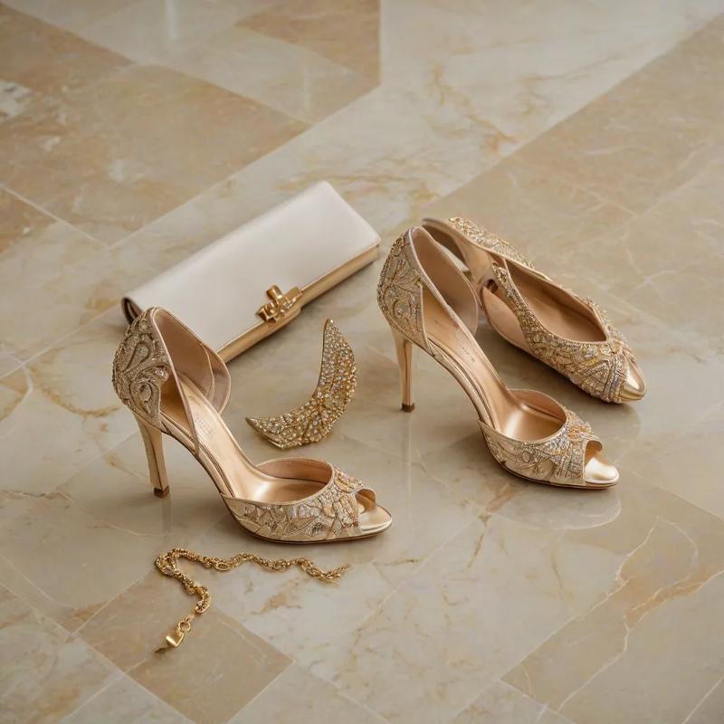 Jakie buty do złotej sukienki na wesele wybrać, aby olśnić wszystkich?