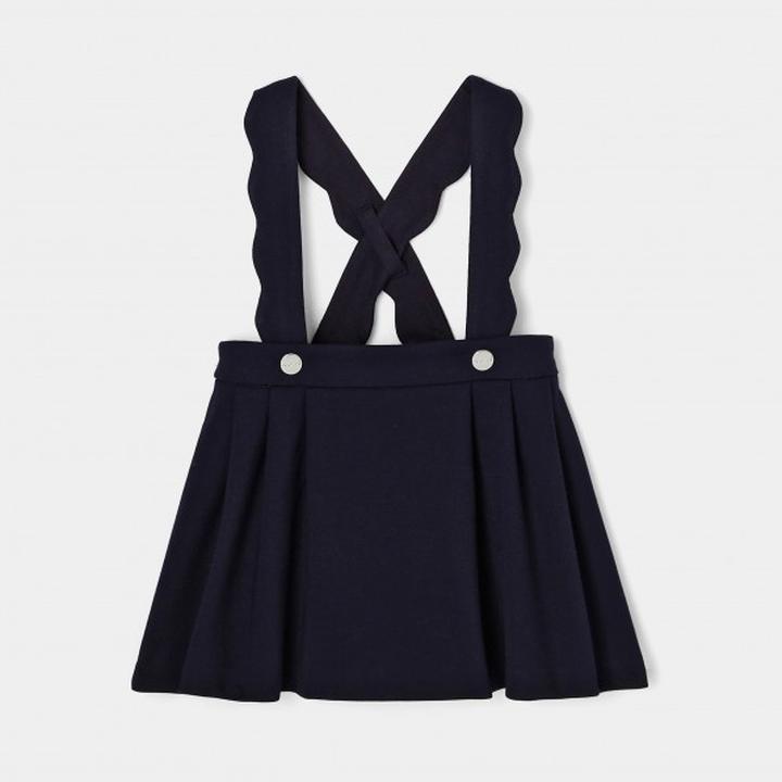 Jak uszyć modną spódniczkę na szelkach dla dziewczynki – krok po kroku